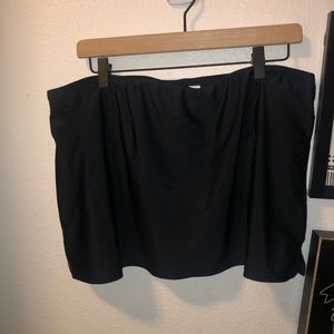 Black size 16 swim skirt